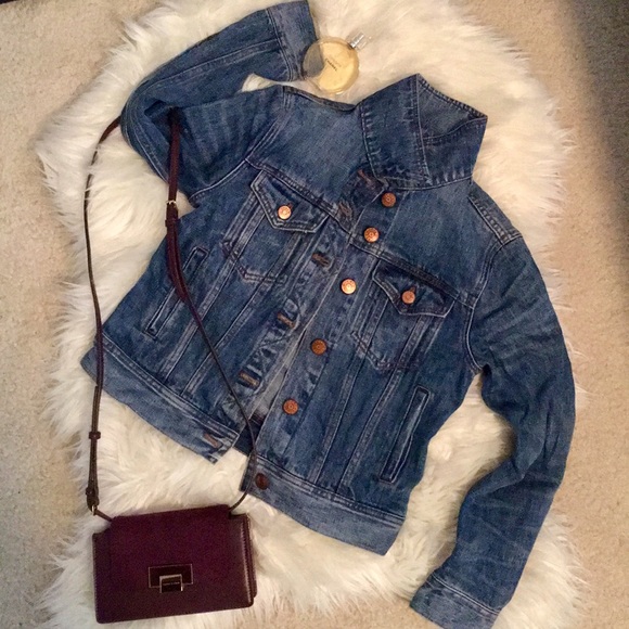 j crew petite denim jacket